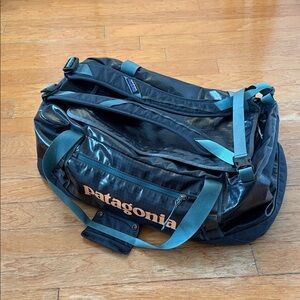 PATAGONIA - Black Hole® Duffel 60L Teal Duffle 2Way Backpack Travel Bag
